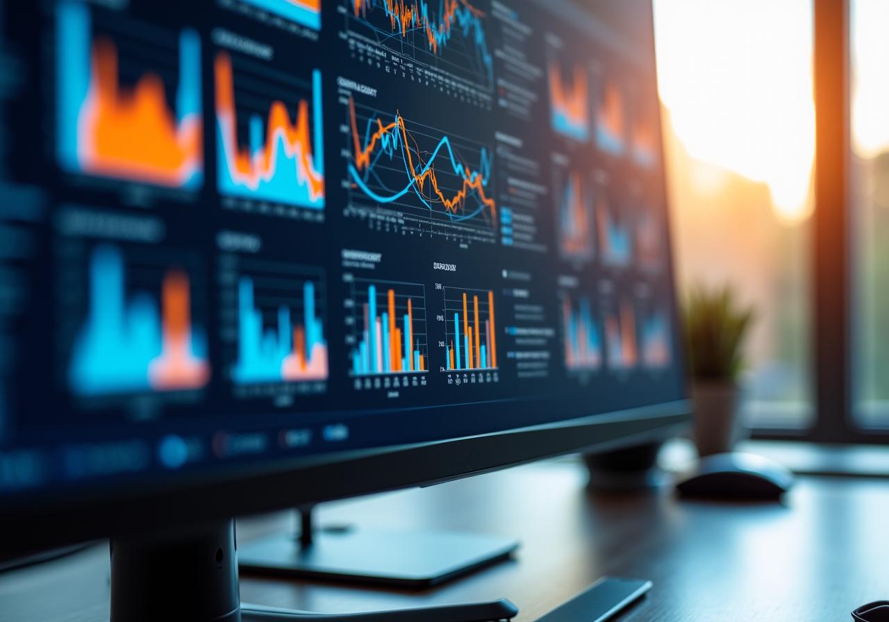 Data visualization and growth analytics dashboard