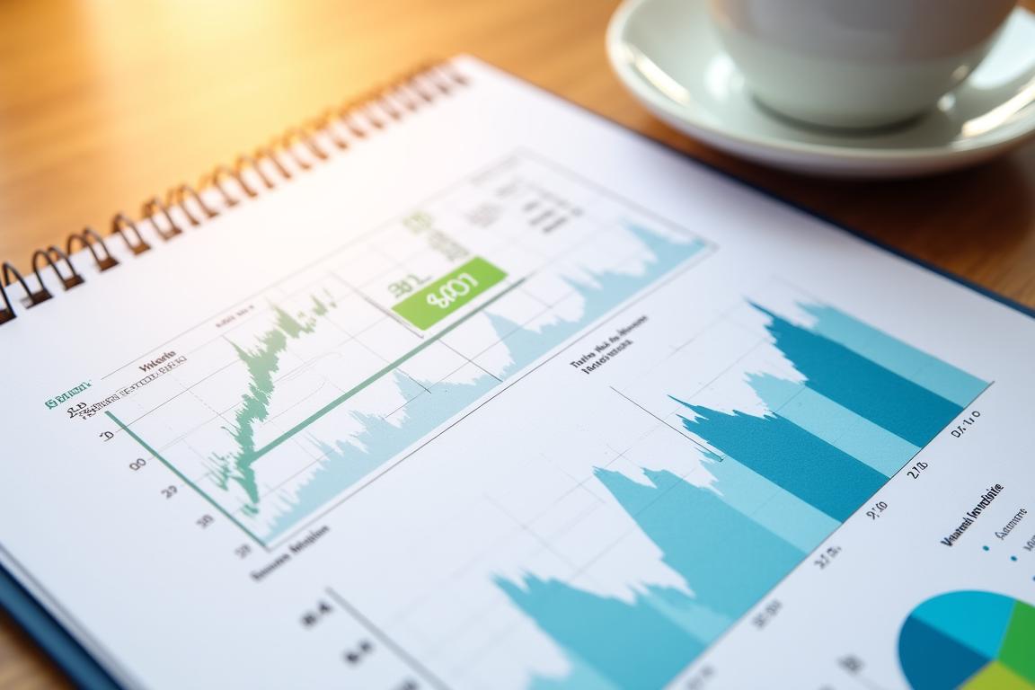 Data analysis report with growth metrics